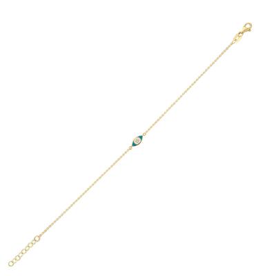 Altıntaç 0,01 Karat Mineli Nazar Göz Pırlanta Bileklik 1311-PBL0669