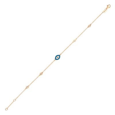 Altıntaç 0,01 Karat Pırlantalı Markiz Göz Bileklik 11376-PBL0682