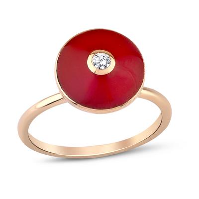 Altıntaç 0,05 Karat Mineli Pırlanta Yüzük 11214-PYZ0694