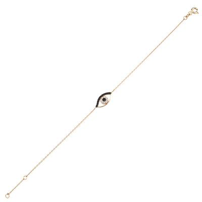 Altıntaç 0,28 Karat Taşlı Göz Pırlanta Bileklik 11193-PBL0637