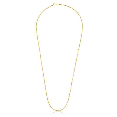 Altıntaç Altın İtalyan Küp Zincir Kolye ZNM0011