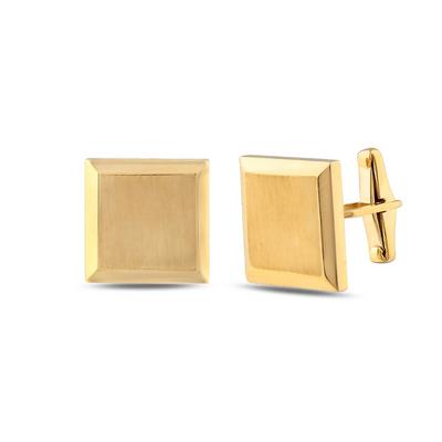 Altıntaç Altın Kare Kol Düğmesi KD0020A