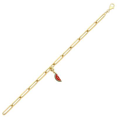 Altıntaç Altın Karpuz Charm Bileklik BL2886A