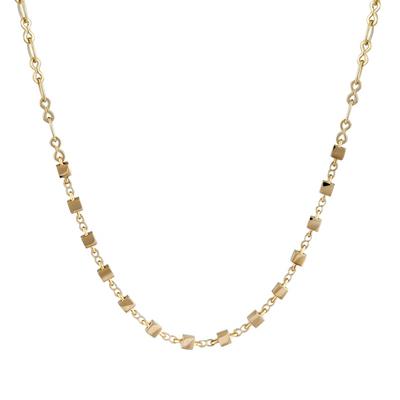 Altıntaç Altın Küp Figürlü Kolye KL2543A