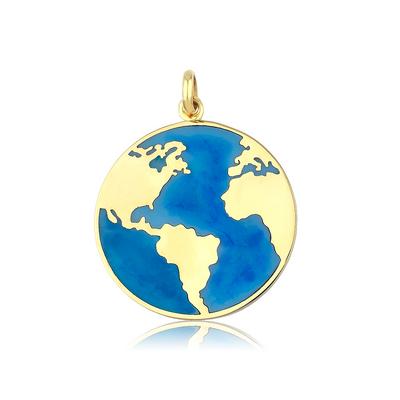 Altıntaç Altın Mineli Dünya Kolye Ucu KU2538A