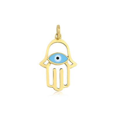 Altıntaç Altın Mineli Gözlü Fatima Kolye Ucu KU2432A