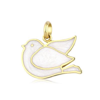 Altıntaç Altın Mineli Güvercin Kolye Ucu KU2588A