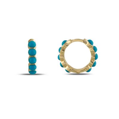 Altıntaç Altın Mineli Halka Küpe KP2600B