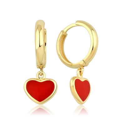 Altıntaç Altın Mineli Halka Küpe KP2710