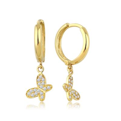 Altıntaç Altın Mineli Halka Küpe KP2721A