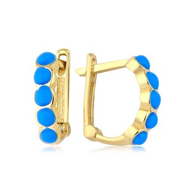 Altıntaç Altın Mineli Küpe KP2702B