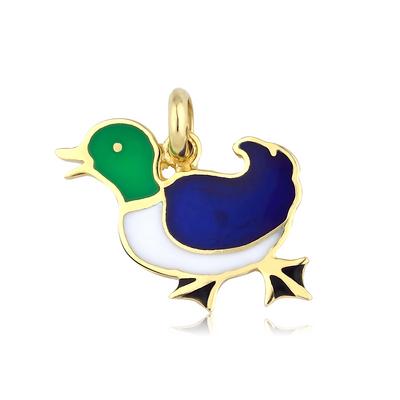 Altıntaç Altın Mineli Ördek Kolye Ucu KU2587A