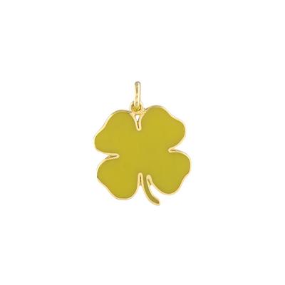 Altıntaç Altın Mineli Yonca Kolye Ucu KU2489A