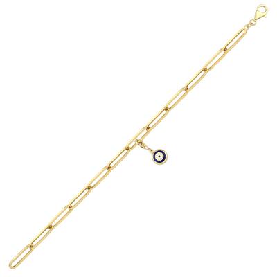 Altıntaç Altın Nazar Göz Charm Bileklik BL2872A