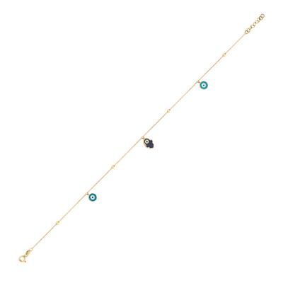 Altıntaç Altın Nazar Gözlü Fatima Halhal BL2945A