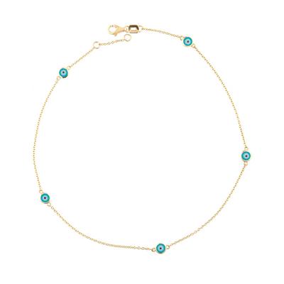 Altıntaç Altın Nazar Gözlü Halhal BL2947A