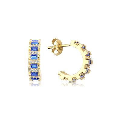 Altıntaç Altın Renkli Taşlı Küpe KP2453B