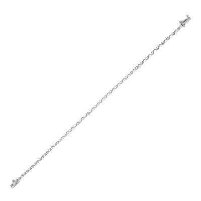 Altıntaç Altın Sonsuzluk Beyaz Bileklik BL2924A