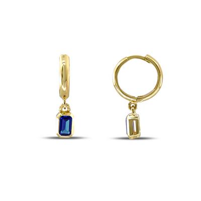 Altıntaç Altın Taşlı Sallantılı Küpe KP2688C