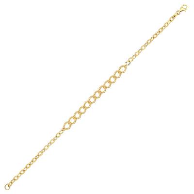 Altıntaç Altın Zincir Bileklik BL3048A